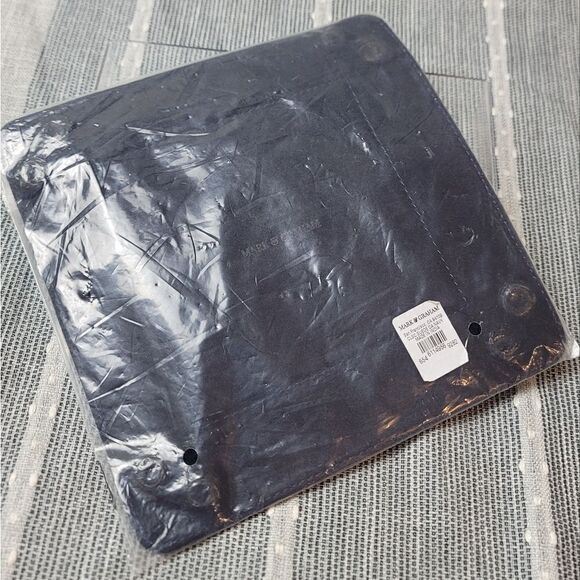 MARK AND GRAHAM Navy Blue Suede Catch All - Picture 6 of 7